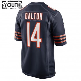 Chicago Bears Tröjor Andy Dalton 14 Nike Svart 2021 NFL Draft - Barn